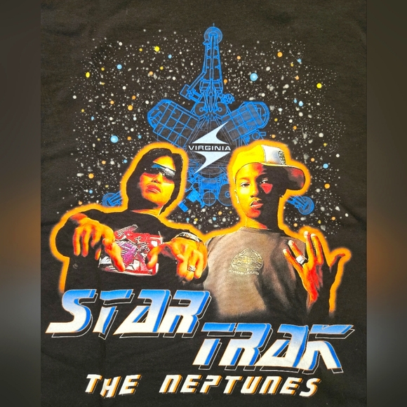Pharrell Williams The Neptunes Star Trak T Shirt - Picture 1 of 4